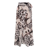 Trussardi Jeans Pink Polyester Women Skirt