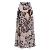 Trussardi Jeans Pink Polyester Women Skirt