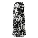 Trussardi Jeans Black Polyester Women Skirt