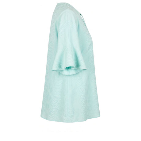 Trussardi Light Blue Cotton Women Shirt