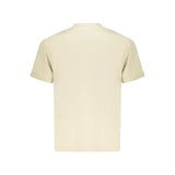 Refrigiwear Beige Cotton Mens T-Shirt