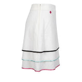 Trussardi Jeans White Viscose Women Skirt