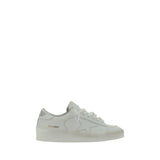 Golden Goose White Goatskin Sneakers