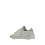 Golden Goose White Goatskin Sneakers