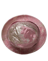 Dolce & Gabbana Pink Metallic Jacquard Pattern Bucket Capello Hat