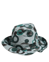 Dolce & Gabbana Teal Cotton Big Polka Dot Pattern Bucket Hat