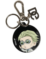 Dolce & Gabbana Black Kaisen Kento Nanami Charm Metal Keychain Keyring