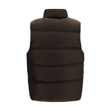 Prada Brown Goose Down Sleeveless Jacket