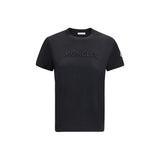 Moncler Black Cotton T-Shirt