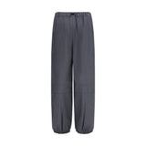 Prada Gray Wool Oves Aries Casual Pants