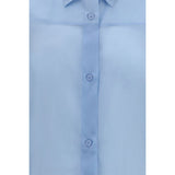 The Latest Blue Wool Oves Aries Dress Shirt