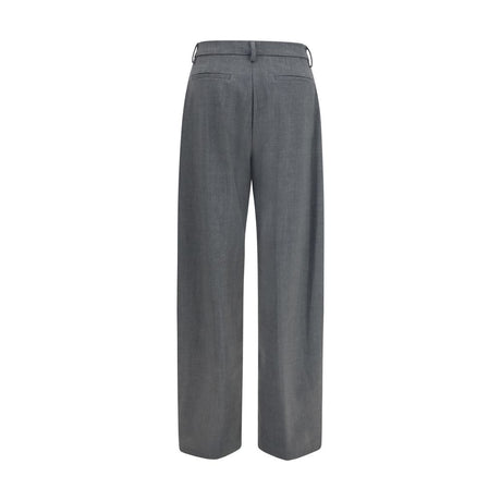 The Latest Gray Polyester Dress Pants