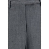 The Latest Gray Polyester Dress Pants