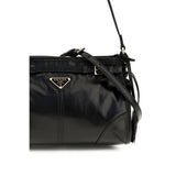 Prada Black Calf Leather Bos Taurus Handbag