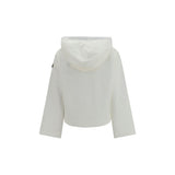 Moncler White Cotton Sweatshirt