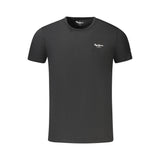 Pepe Jeans Black Cotton Mens T Shirt