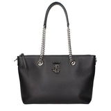Jimmy Choo Black Leather Shoulder Bag