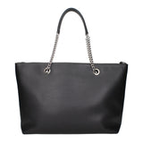 Jimmy Choo Black Leather Shoulder Bag