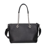 Jimmy Choo Black Leather Shoulder Bag