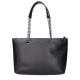 Jimmy Choo Black Leather Shoulder Bag