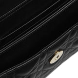 Dior Black Leather Shoulder Bag