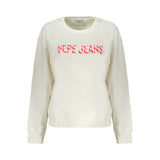 Pepe Jeans White Cotton Women's Sweatshirt
