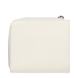 Jil Sander White Leather Wallet