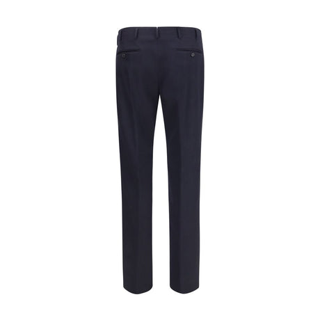 Prada Blue Wool Oves Aries Dress Pants