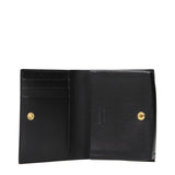 Jil Sander Black Leather Cardholder