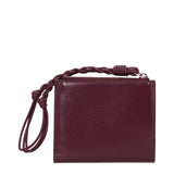 Jil Sander Red Leather Wallet