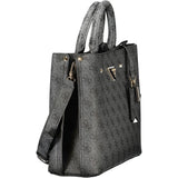 Guess Jeans Nero Poliuretano Donna Bag