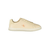 Calvin Klein Beige Polyurethane Women's Sneaker