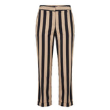 Trussardi Jeans Black Viscose Women Trousers