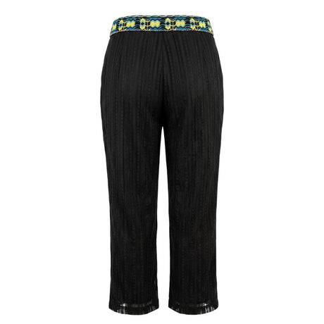 Trussardi Jeans Black Polyamide Women Pants