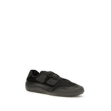 Prada Black Nylon Low Top Sneakers