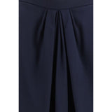 Giorgio Armani Blue Silk Long Skirt