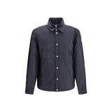 Moncler Blue Polyamide Shell Jacket
