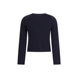 Extreme Cashmere Blue Cotton Long Sleeve T-Shirt