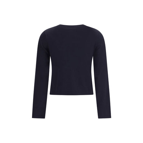 Extreme Cashmere Blue Cotton Long Sleeve T-Shirt