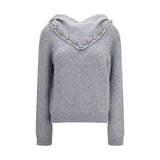 Prada Gray Cashmere Sweatshirt