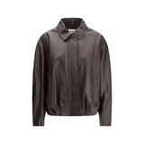 Arma Brown Leather Bomber