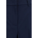 Max Mara Blue Wool Oves Aries Casual Pants