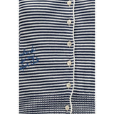 Max Mara Blue Cotton Cardigan