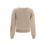 Max Mara Beige Cotton Cardigan