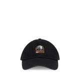 Parajumpers Black Cotton Cap (Baseball Hat)
