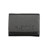 Mario Valentino Black Polyurethane Women's Wallet