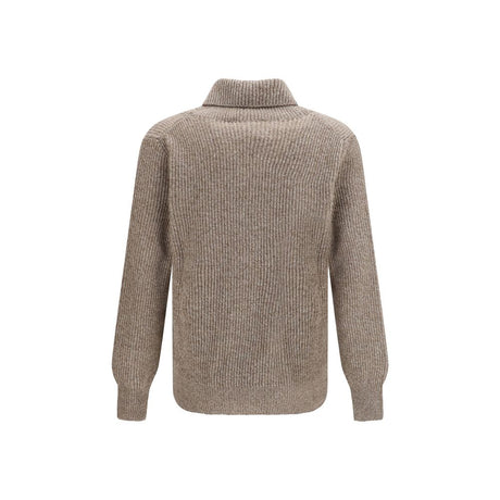 Brooksfield Beige Wool Oves Aries Cardigan