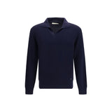 Brooksfield Blue Wool Oves Aries Cardigan
