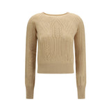 Ermanno Scervino Beige Cashmere Sweater