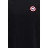 Canada Goose Black Cotton Long Sleeve T-Shirt